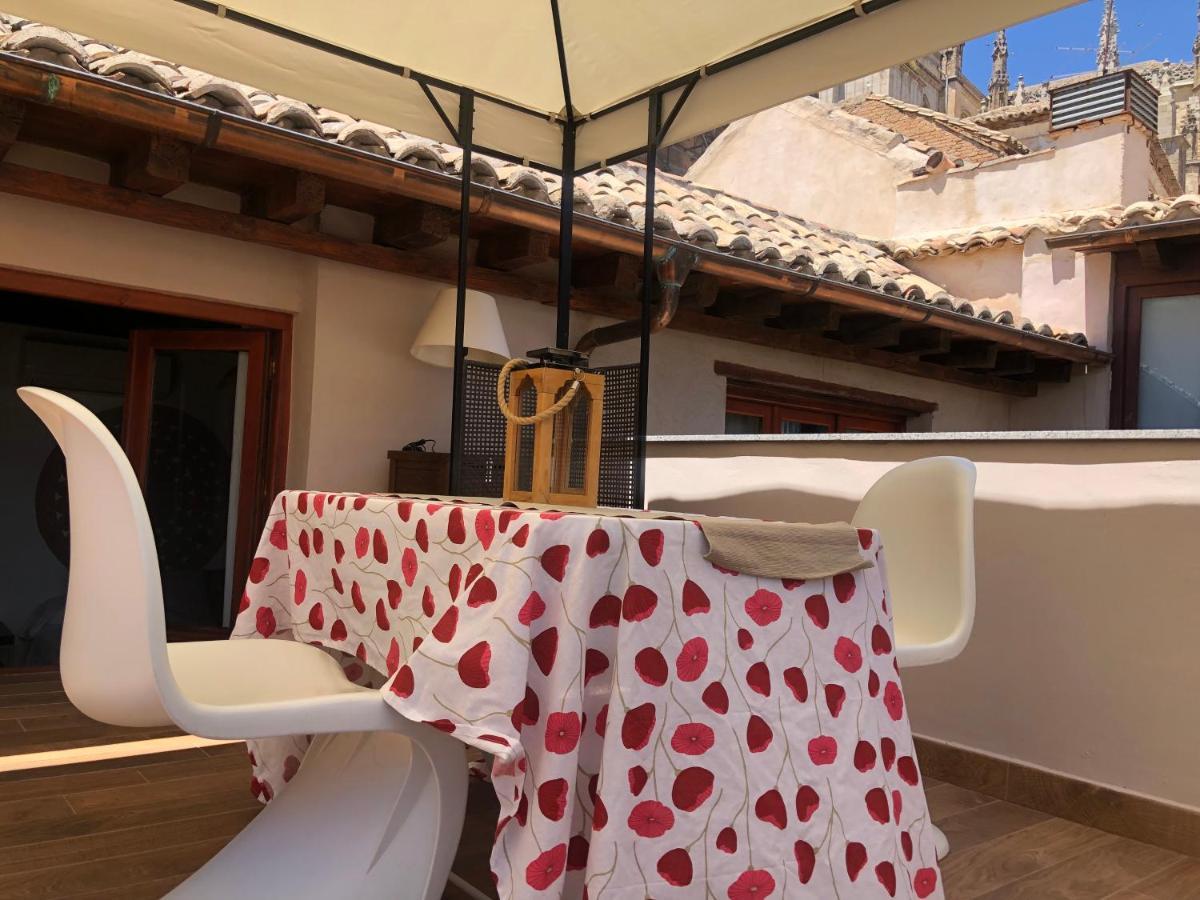 Apartamento Canonigo - Terraza Con Vistas Toledo Luaran gambar