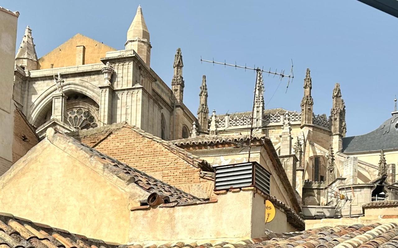 Apartamento Canonigo - Terraza Con Vistas Toledo Luaran gambar