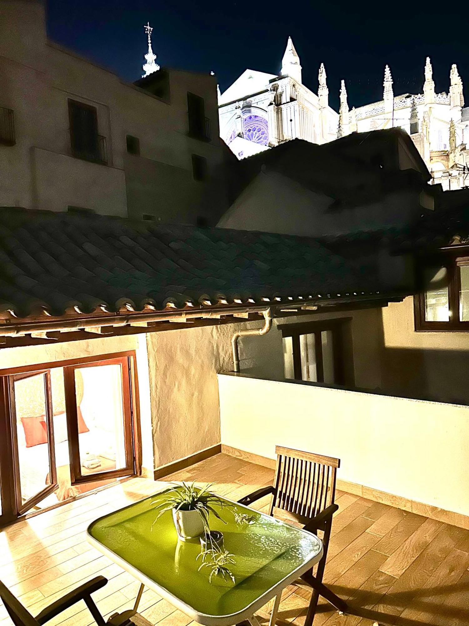 Apartamento Canonigo - Terraza Con Vistas Toledo Luaran gambar